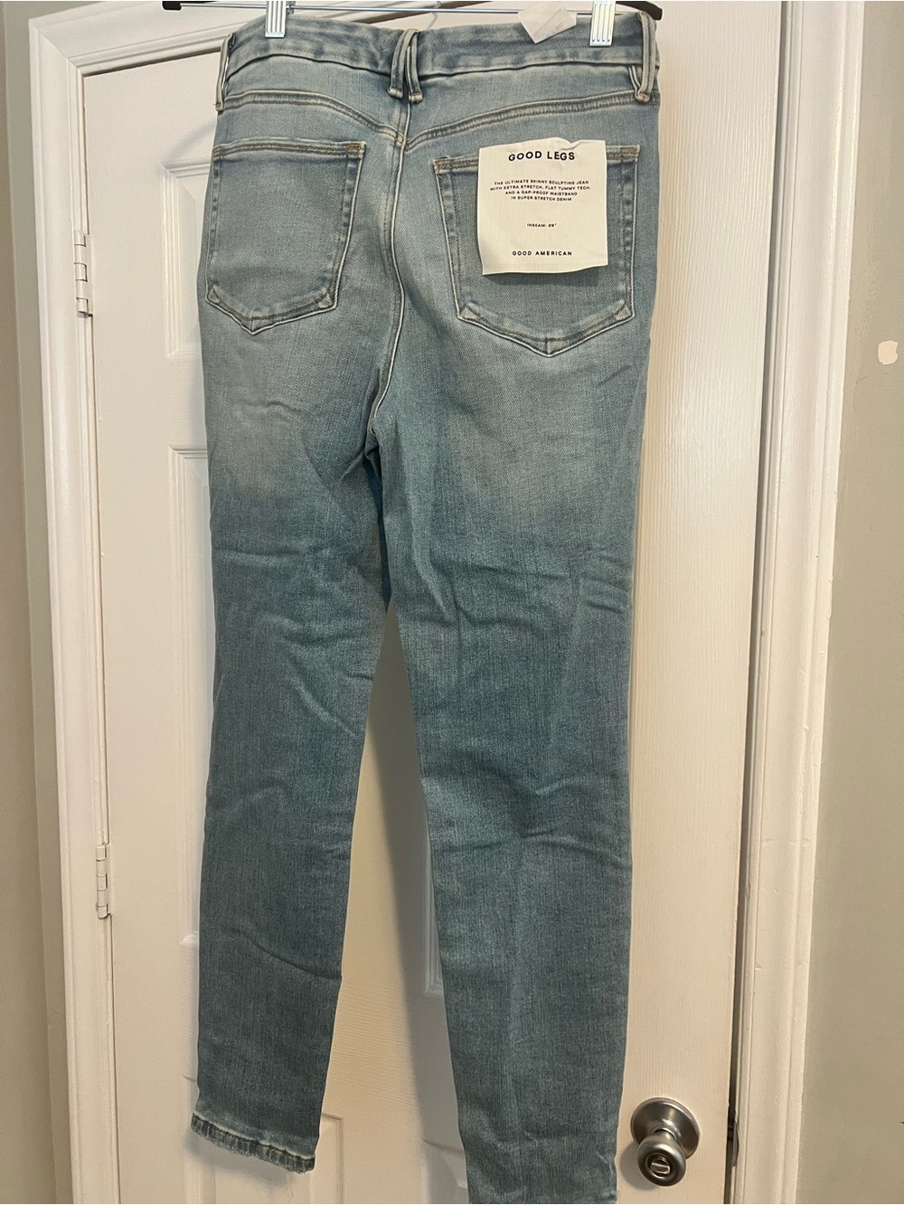 Good American Light Blue Good Legs Skinny Jeans
